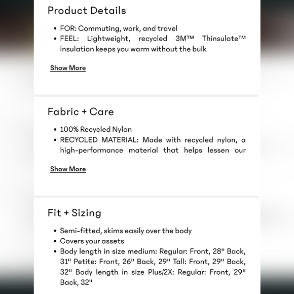 Athleta featherweight vest - Picture 2 of 6